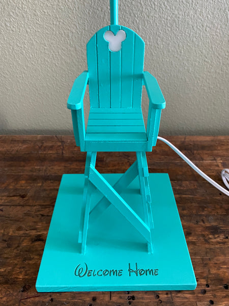 Lifeguard Chair Lamp
