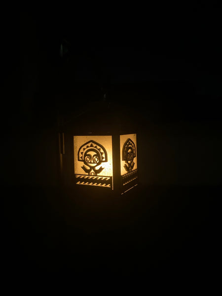 Polynesian-Inspired Outdoor Solar Lanterns