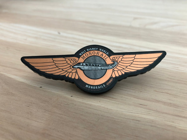 Monorail Wings Pin