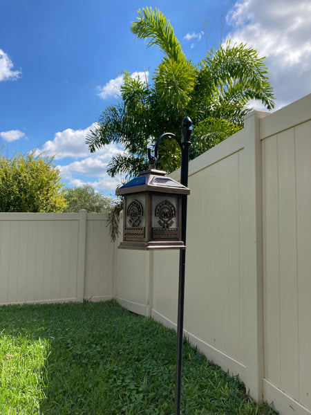 Polynesian-Inspired Outdoor Solar Lanterns