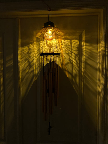 Windchimes with Solar Lamp