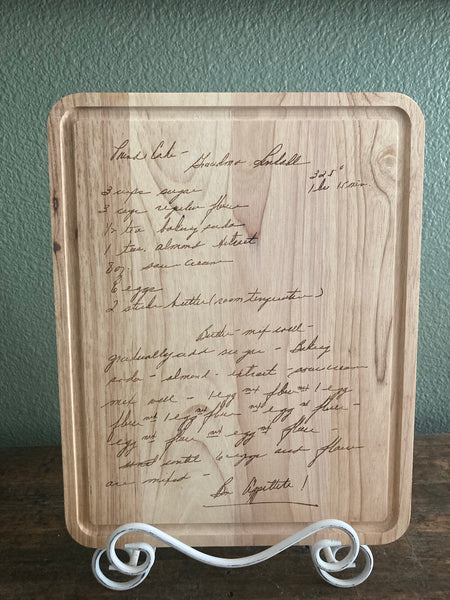 Engraved Cutting Board